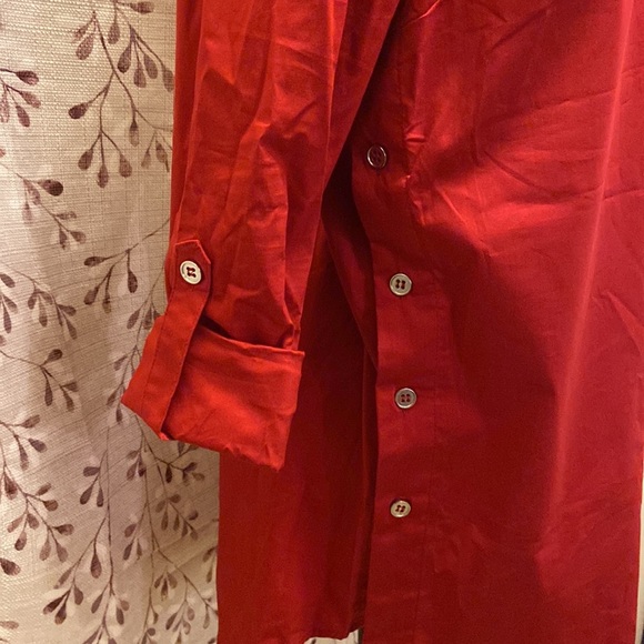 New York & Company - Women's Pullover Button Detailed Tunic Top (NWT) - Picture 6 of 10